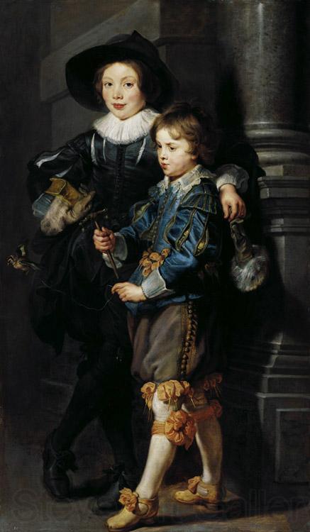 Peter Paul Rubens Albert and Nicolaas Rubens (mk27) Spain oil painting art